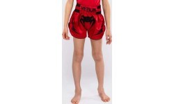 Venum Inferno bērnu Thai šorti, ķiršsarkani