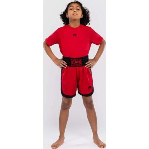 Venum Classic Kids Boxing Shorts - Cherry Red