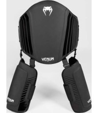 Защита живота и ног Venum Challenger – чёрно-белая