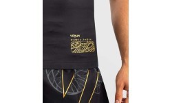 Venum Serpenti Sleeveless Rashguard - Black/Silver/Gold