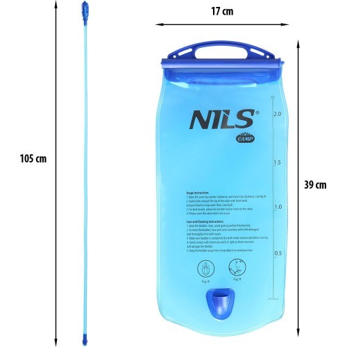 Питьевой резервуар Nils Camp NC1781 Waterskin, 2 л