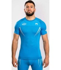 Venum x WOW FC īsroku Rashguard krekls – Pacific Blue