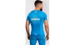 Venum x WOW FC īsroku Rashguard krekls – Pacific Blue