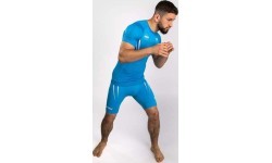 Venum x WOW FC īsroku Rashguard krekls – Pacific Blue