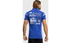 Venum Motorsport kokvilnas polo krekls, spilgti zils