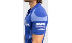Venum Motorsport kokvilnas polo krekls, spilgti zils