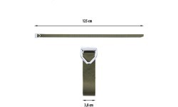 Тактический ремень NILS Camp NC1728, зелёный, 125 см