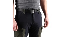 NC1729 TACTICAL BELT BLACK 125CM NILS CAMP