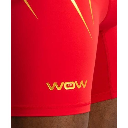 Venum x WOW FC Men’s Vale Tudo Shorts - Fury Red/ Gold