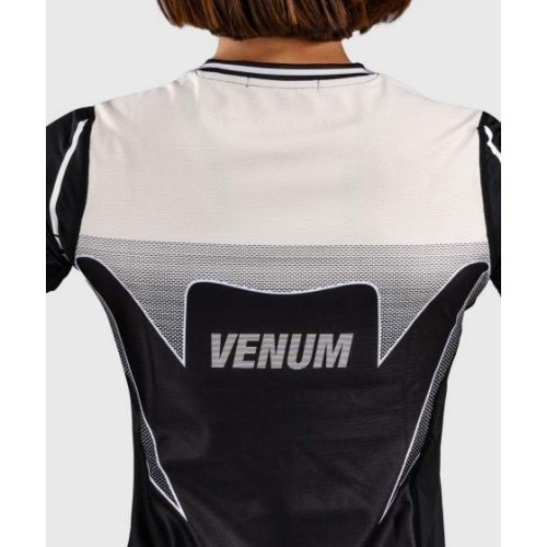 Venum Adrenaline Women's Dry-Tech T-Shirt - Black/ Ivory