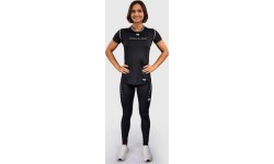 Женская футболка Venum Adrenaline Dry-Tech, чёрный/слоновая кость
