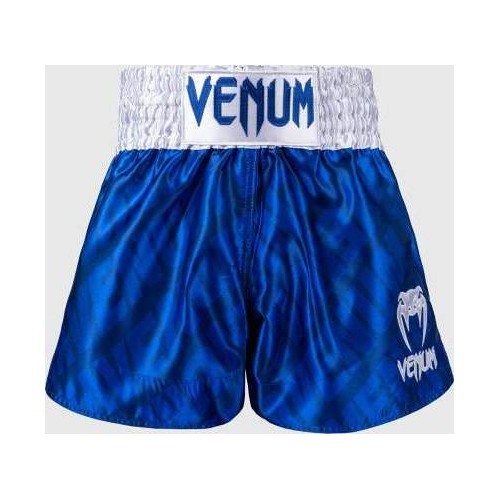 Venum Contender XT Muay Thai šorti – karaliski zili/balti