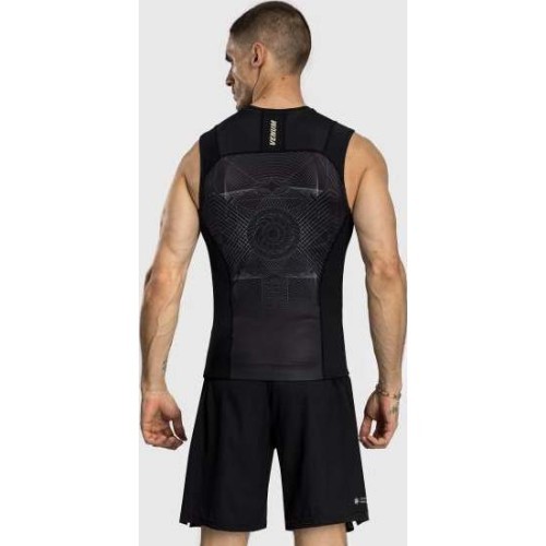 Venum G-Fit Air vīriešu bezpiedurkņu rašgards, melns/smilšu