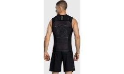 Мужской рашгард без рукавов Venum G-Fit Air, чёрный/песочный