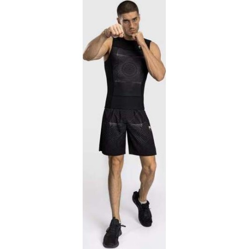 Venum G-Fit Air vīriešu bezpiedurkņu rašgards, melns/smilšu