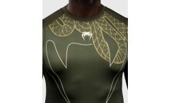 Рашгард без рукавов Venum Serpenti, хаки/бронза/слоновая кость