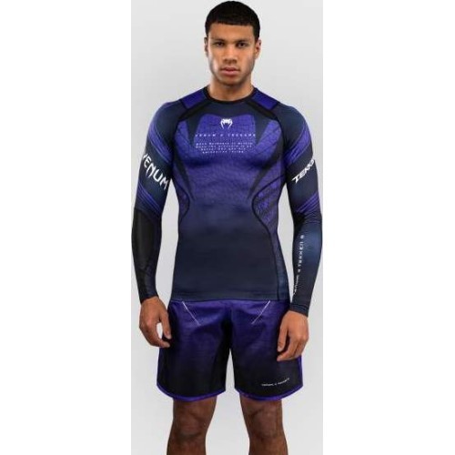 Venum x TEKKEN 8 Long Sleeve Rashguard - Kazuya - Black/Purple