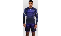 Venum x TEKKEN 8 Long Sleeve Rashguard - Kazuya - Black/Purple