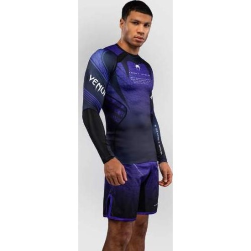 Venum x TEKKEN 8 Long Sleeve Rashguard - Kazuya - Black/Purple