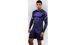Venum x TEKKEN 8 rashguard krekls ar garām piedurknēm - Kazuya - melns/violets