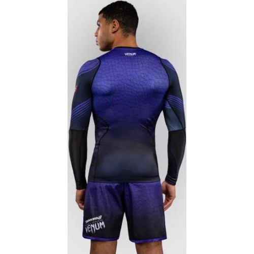 Venum x TEKKEN 8 rashguard krekls ar garām piedurknēm - Kazuya - melns/violets