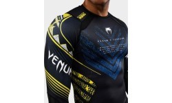 Venum x TEKKEN 8 Long Sleeve Rashguard - King - Black/Yellow