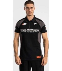 Venum Motorsport Cotton Polo - Deep Black