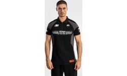 Venum Motorsport Cotton Polo - Deep Black