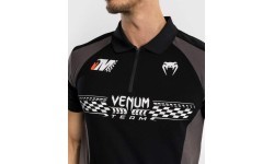 Venum Motorsport kokvilnas polo krekls – melns