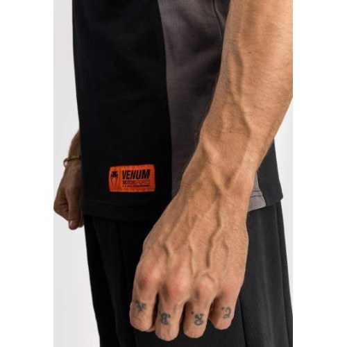 Venum Motorsport kokvilnas polo krekls – melns