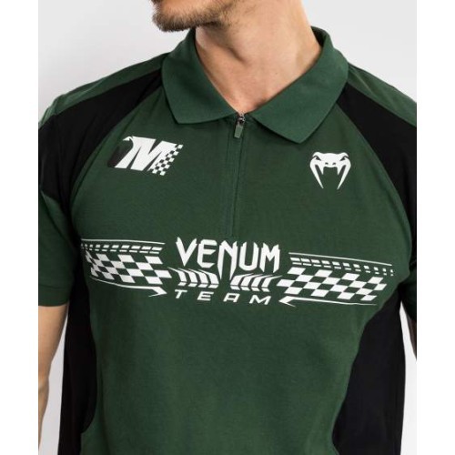 Venum Motorsport kokvilnas polo krekls – Deep Forest