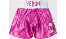 Venum Contender XT Muay Thai šorti - Candy Pink/White
