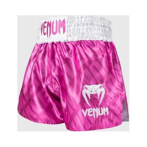 Шорты для муай-тай Venum Contender XT - Candy Pink/White