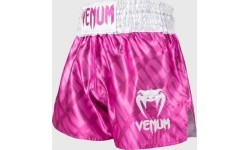 Venum Contender XT Muay Thai šorti - Candy Pink/White