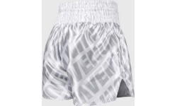 Venum Contender XT Muay Thai šorti – balti/sudraba