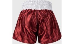 Venum Contender XT Muay Thai šorti, ķiršsarkani/balti