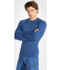 Venum Contender vīriešu rashguard krekls ar garām piedurknēm, zils