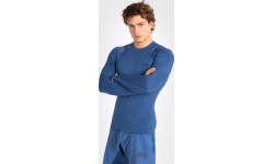 Venum Contender Men’s Long Sleeve Rashguard - Blue