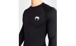 Venum Contender Men’s Long Sleeve Rashguard - Black/White