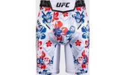 UFC Adrenaline Unrivaled by Venum Max Holloway Vale Tudo šorti - pelēki/sarkani/tumši zili
