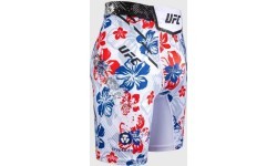 Шорты UFC Adrenaline Unrivaled by Venum Max Holloway Vale Tudo - серый/красный/тёмно-синий