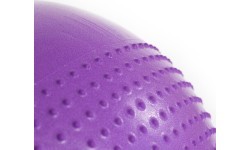 Jauna vingrošanas bumba HMS YB03, 55 cm, violeta