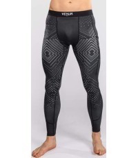 Venum Midnight Fury Spats - Black/Grey/Silver