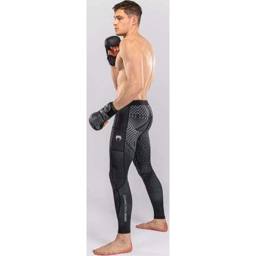 Venum Midnight Fury legingi, melns/pelēks/sudraba