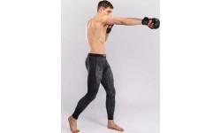 Venum Midnight Fury legingi, melns/pelēks/sudraba