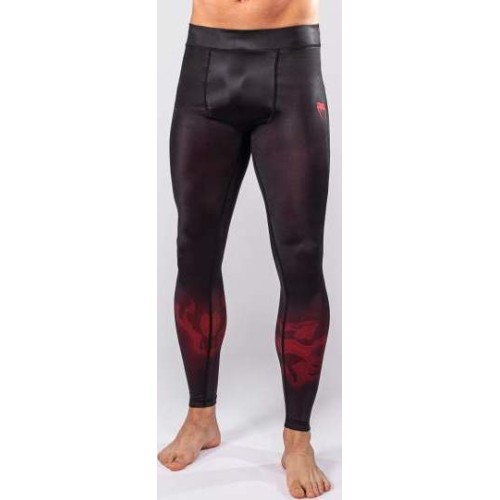 Venum Spectre legingi - melni/sarkani