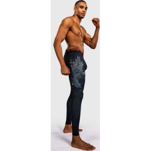 Venum Thunder Dragon Spats - Black/Grey/Copper