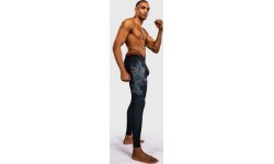 Леггинсы Venum Thunder Dragon, черный/серый/медный