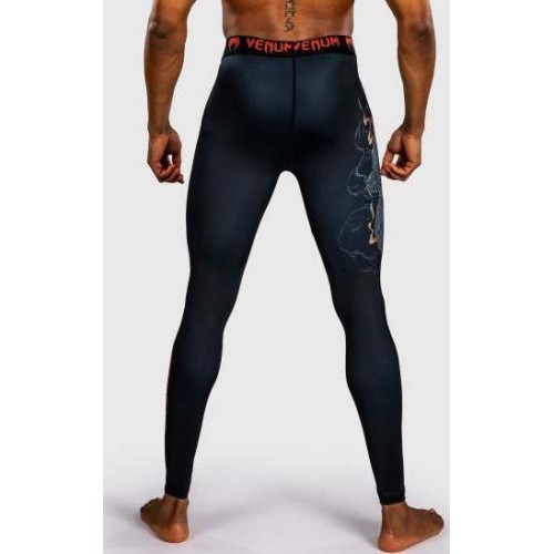 Venum Thunder Dragon legingi, melns/pelēks/vara