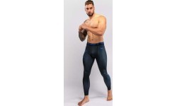Venum Thunder Dragon Spats - Black/Royal Blue